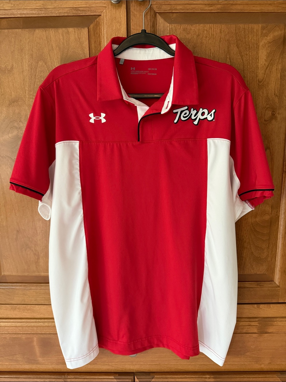 Under Armour Maryland Men’s Terps Script Polo Shirt